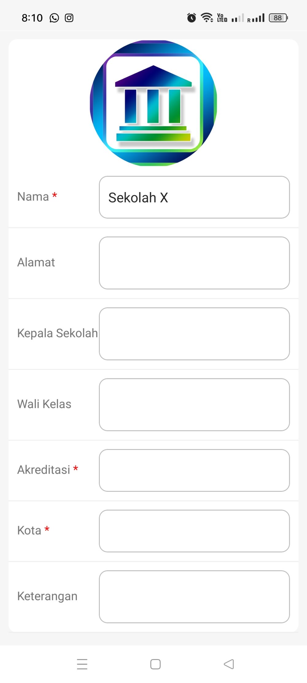 Langkah awal setup penggunaan aplikasi Sekolah Kita - Absensi dan Nilai ...